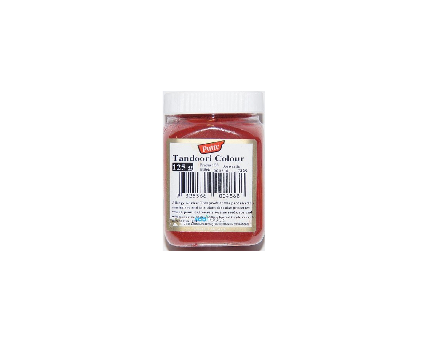 Tandoori Colour 125g